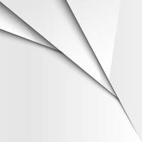 Layered abstract white background, vector