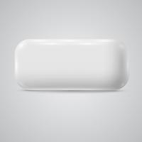 Realistic chewing gum, vector
