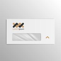 Business realistic envelope, vector

