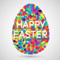 Colorful illustration for Easter, vector
