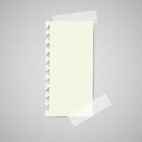 Etiquetas de papel comercial para publicidad o para páginas web, vector