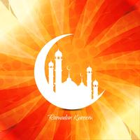 Abstract Islamic background vector