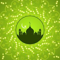 Abstract Eid Mubarak background vector