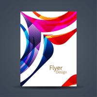 Abstract business brochure template vector