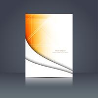 Modern business brochure design  vector