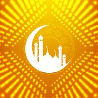 Abstract Islamic background vector