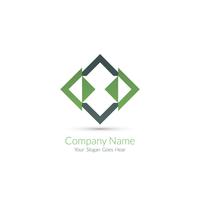 Modern business logo design vector