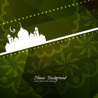 Abstract Eid Mubarak background vector