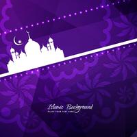 Abstract Islamic background vector