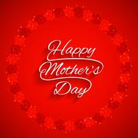 Abstract Mother's day background vector