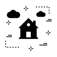 vector house icon 