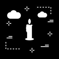 vector candle icon