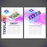 Abstract vector template design, brochure, Web sites, page, leaflet.