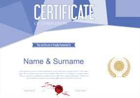 Certificate vector