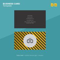 Professional Business Card Design Template  vector