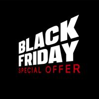 Black Friday sale vector illustration