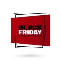 Black Friday sale vector illustration