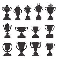 trophy collection vector