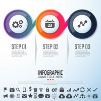 Circle Infographics Design Template vector