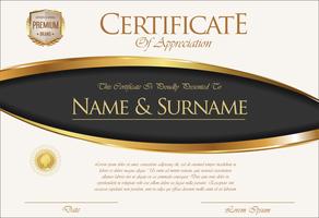 Certificate vector