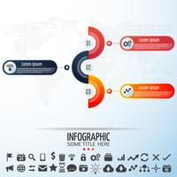 Plantilla de diseño de infografías vector