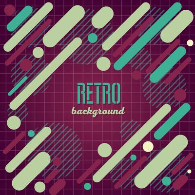 Old retro Vintage style background Design Template