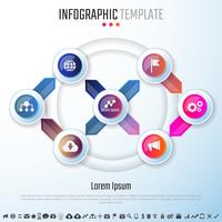 Infographics Design Template vector