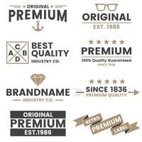 Vintage Retro Vector Logo para banner