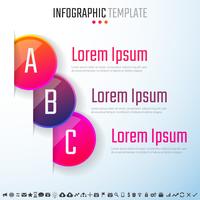 Plantilla de diseño de infografías vector