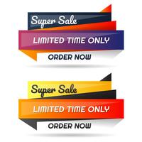 Sale Banner Design Template vector