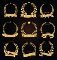 Laurel Wreath collection vector