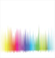 Abstract colorful spectrum rainbow background vector