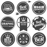 Vintage Retro Vector Logo para banner