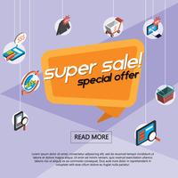 illustration of info graphic online shopping set concept vector