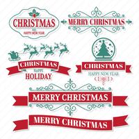 Christmas Vector Logo for banner