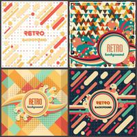 Old retro Vintage style background Design Template vector
