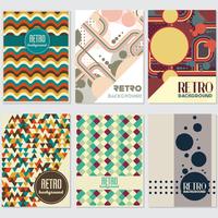 Old retro Vintage style background Design Template vector