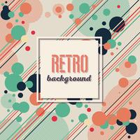 Old retro Vintage style background Design Template vector