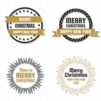 Christmas Vector Logo for banner