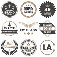 Vintage Retro Vector Logo para banner