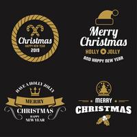 Christmas Vector Logo for banner