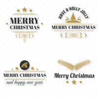 Christmas Vector Logo for banner