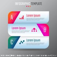 Plantilla de diseño de infografías vector