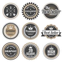 Vintage Retro Vector Logo para banner