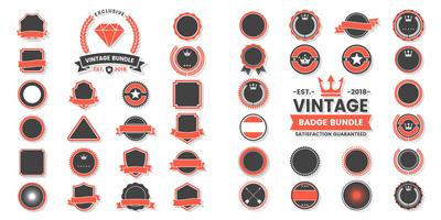 Vintage Retro Vector Logo para banner