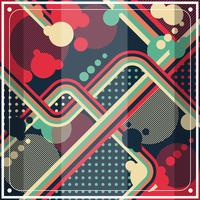 Old retro Vintage style background Design Template vector