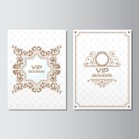 invitation background flyer style Design Template vector