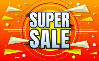 big sale template banner Vector background