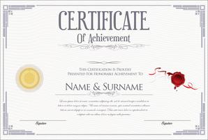 Certificate vector