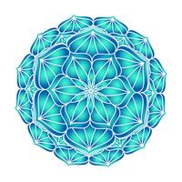 Mandala ornamento vector de la imagen
